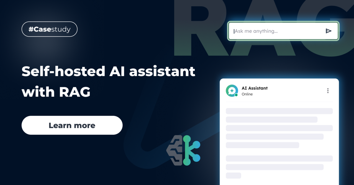 Self-hosted AI assistant with RAG - Smultron Web Development