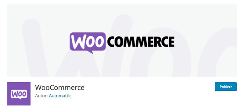 WooCommerce plugin for WordPress