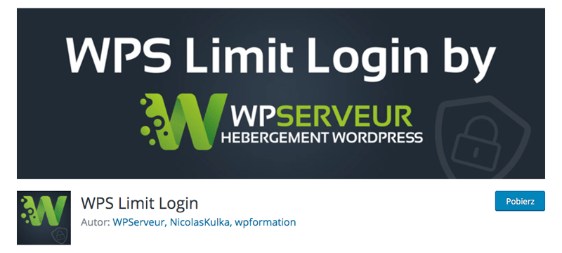 WPS Limit Login plugin for WordPress