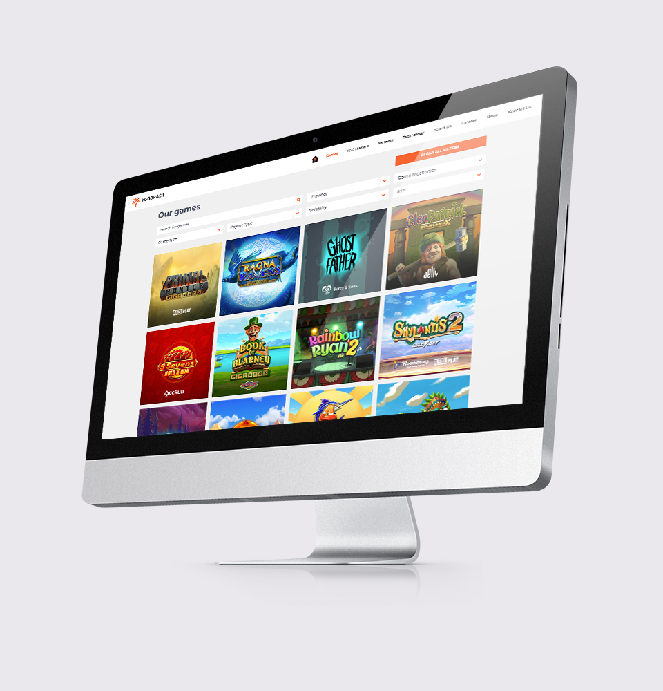 New corporate website for the iGaming industry leader